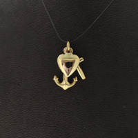 Juweel Hanger 'Geloof-Hoop-Liefde' Geelgoud 18 karaat '82841-3152-TWDH' Juweel Hanger 'Geloof-Hoop-Liefde' Geelgoud 18 karaat '82841-3152-TWDH'