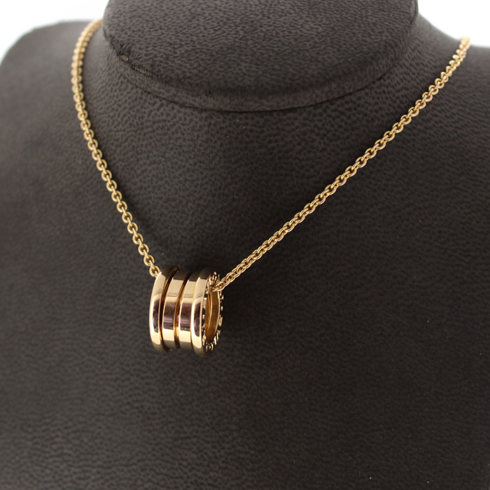 Ketting Bulgari BZero1 335924 Rosegoud 18 Karaat Tweedehands 1768-3157 Juwelier Clem Vercammen.jpg