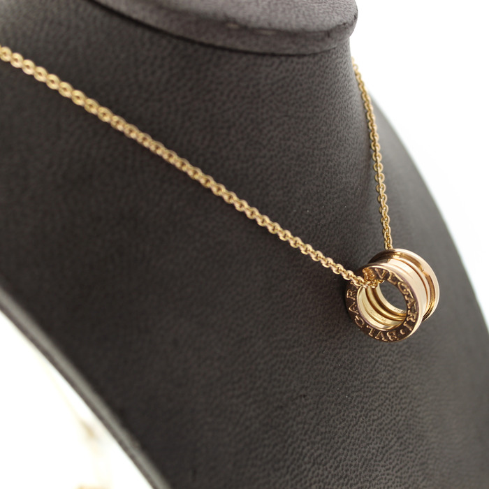 Ketting Bulgari BZero1 335924 Rosegoud 18 Karaat Tweedehands 1768-3157 Juwelier Clem Vercammen.jpg