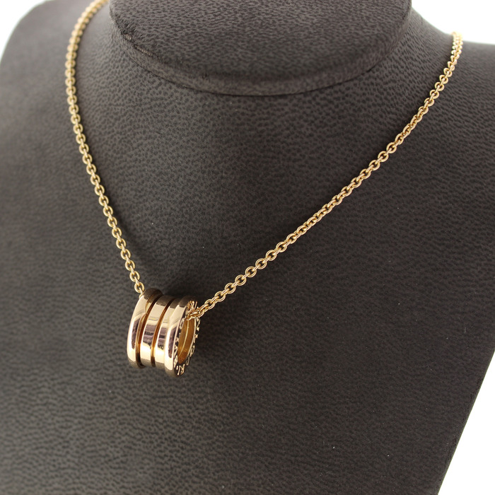 Ketting Bulgari BZero1 335924 Rosegoud 18 Karaat Tweedehands 1768-3157 Juwelier Clem Vercammen.jpg