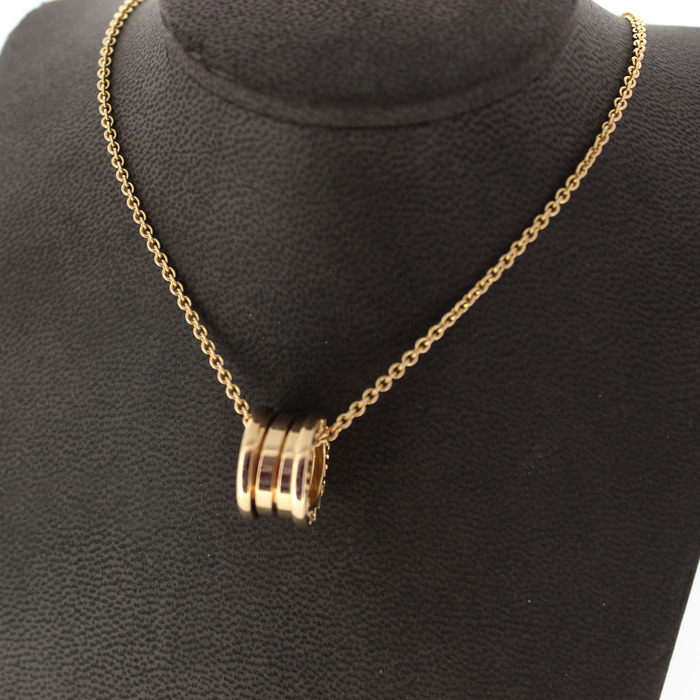 Ketting Bulgari BZero1 335924 Rosegoud 18 Karaat Tweedehands 1768-3157 Juwelier Clem Vercammen.jpg