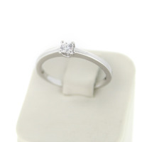 Juweel Flanders Solitaire Ring Witgoud 18 karaat Princess Cut Diamond 0.17ct '1861-3158-TWDH' Juweel Flanders Solitaire Ring Witgoud 18 karaat Princess Cut Diamond 0.17ct '1861-3158-TWDH'