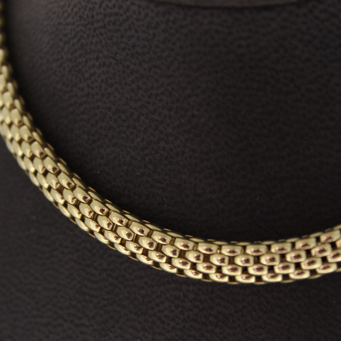 Collier Fope Geelgoud 18 Karaat Tweedehands 1878-3159 Juwelier Clem Vercammen.jpg