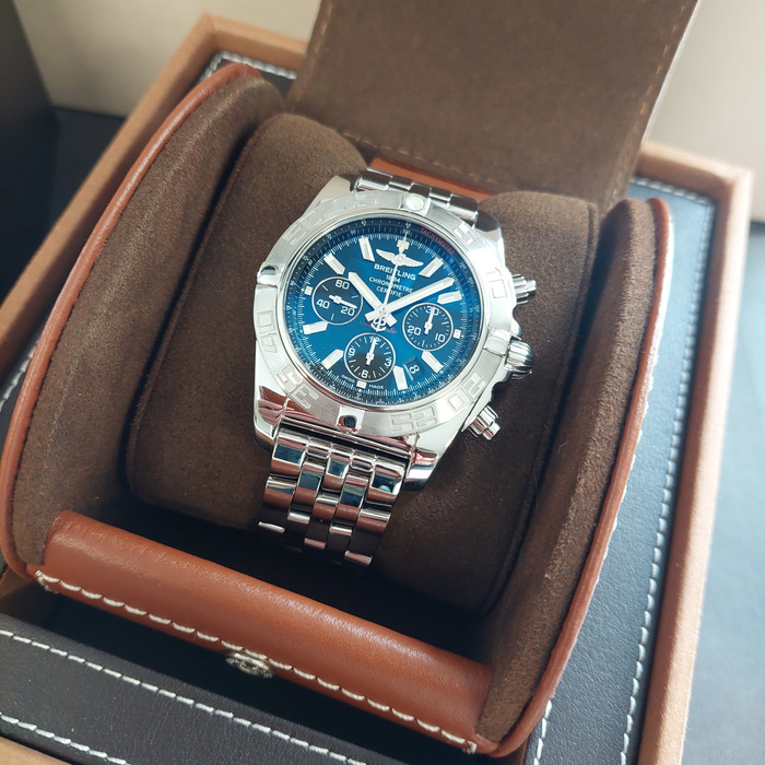 Breitling Chronomat B01 AB0110121C1A1 Tweedehands 1663-2043 Juwelier Clem Vercammen.jpg