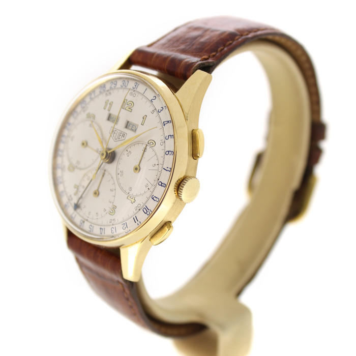 Tag Heuer Vintage Triple Calender Chronograph 2557 Tweedehands 99316-2054 Juwelier Clem Vercammen.jpg