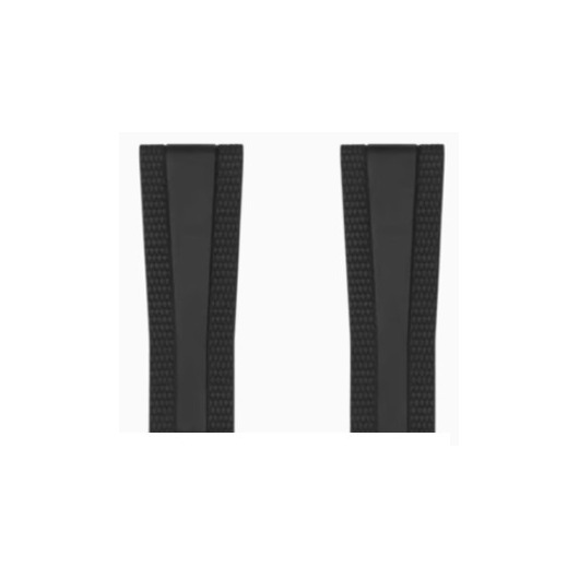 Horloge Breitling Strap - zwart rubber strap 315S 22/18 mm Horloge Breitling Strap - zwart rubber strap 315S 22/18 mm