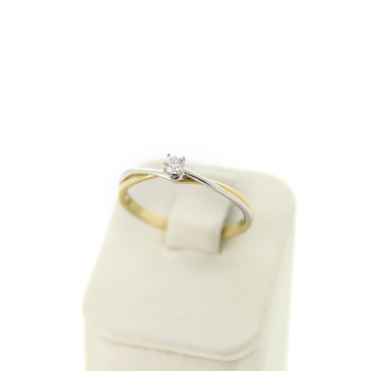 Juweel Ring Dulci Nea R2017-19 bicolor goud 18 karaat briljant '2240-3218-TWDH' Juweel Ring Dulci Nea R2017-19 bicolor goud 18 karaat briljant '2240-3218-TWDH'