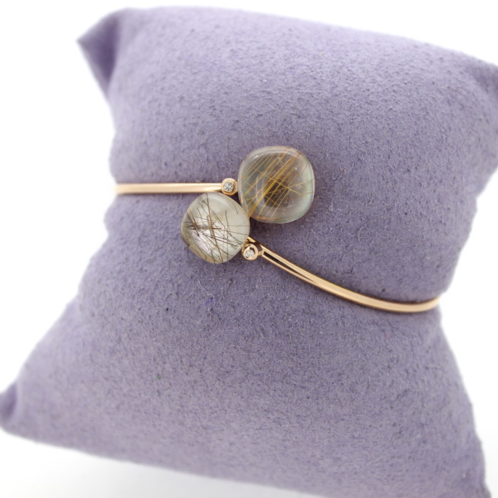 Esclave Bigli Rose Goud 18 Karaat Briljant RuthilQuartz Tweedehands 2179 Juwelier Clem Vercammen.jpg