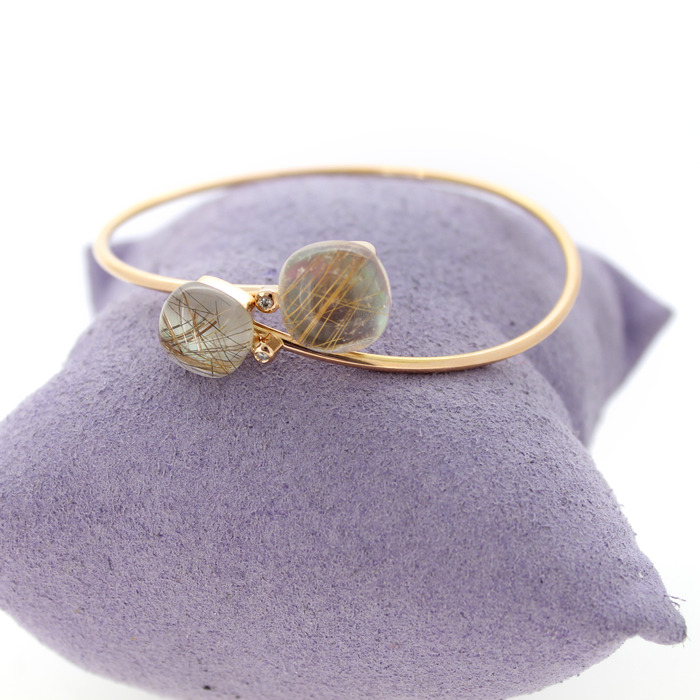 Esclave Bigli Rose Goud 18 Karaat Briljant RuthilQuartz Tweedehands 2179 Juwelier Clem Vercammen.jpg