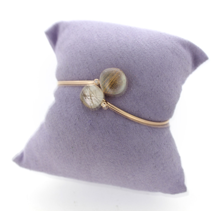 Esclave Bigli Rose Goud 18 Karaat Briljant RuthilQuartz Tweedehands 2179 Juwelier Clem Vercammen.jpg