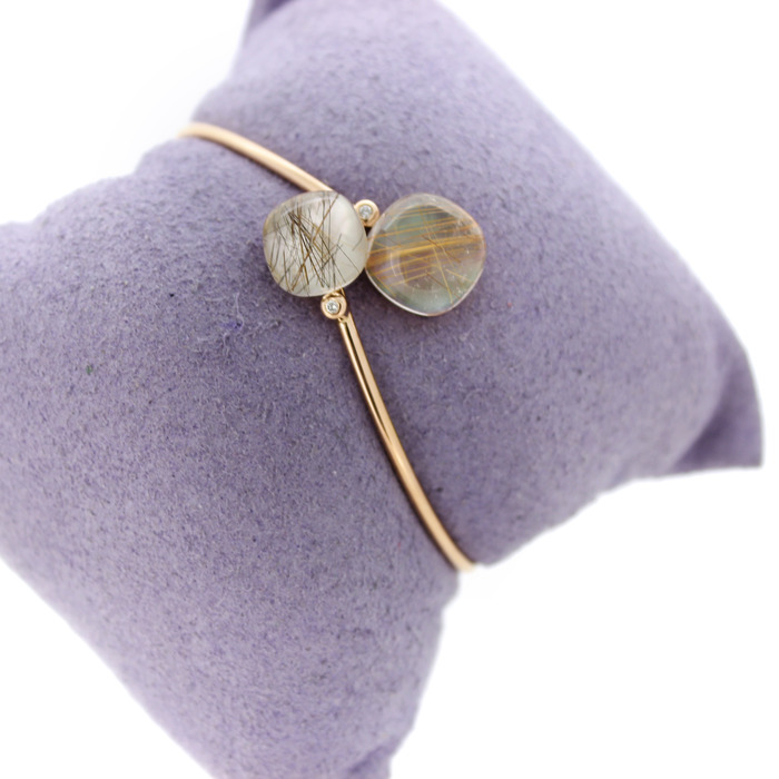 Esclave Bigli Rose Goud 18 Karaat Briljant RuthilQuartz Tweedehands 2179 Juwelier Clem Vercammen.jpg