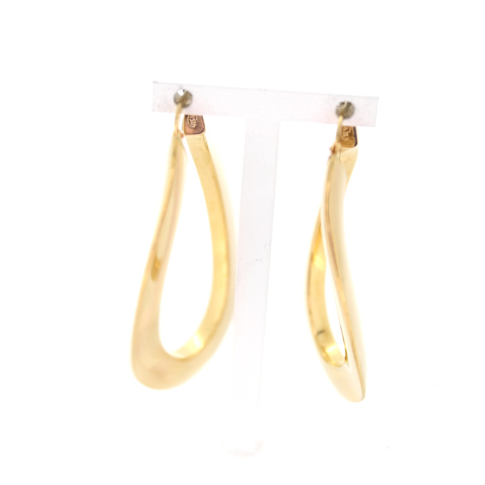 Oorbellen Creolen Geelgoud 18 Karaat Tweedehands 2266-3203 Juwelier Clem Vercammen.jpg