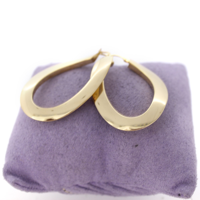 Oorbellen Creolen Geelgoud 18 Karaat Tweedehands 2266-3203 Juwelier Clem Vercammen.jpg