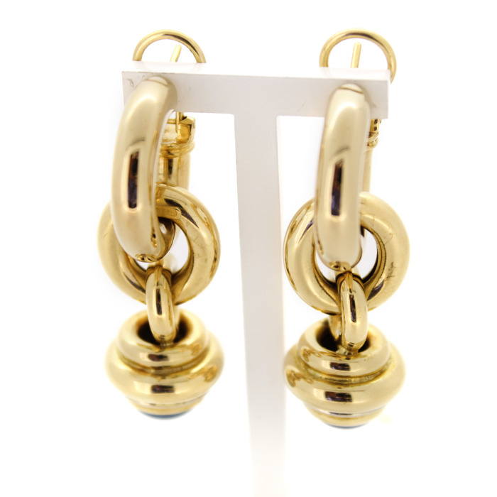Oorbellen Geelgoud 18 Karaat Tweedehands 2271-3197 Juwelier Clem Vercammen.jpg