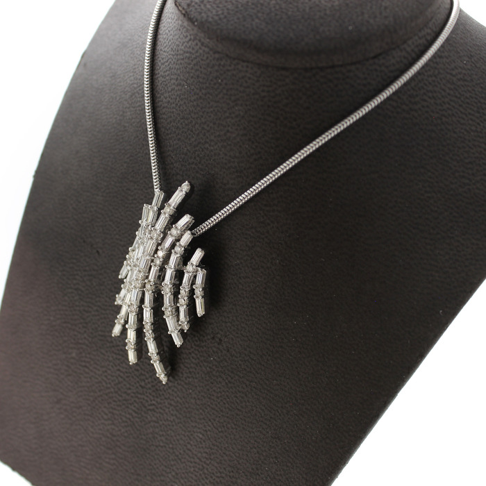 Vintage ketting Hanger witgoud 18K Briljanten Baguetten Tweedehands 2199-3180 Juwelier Clem Vercammen.jpg