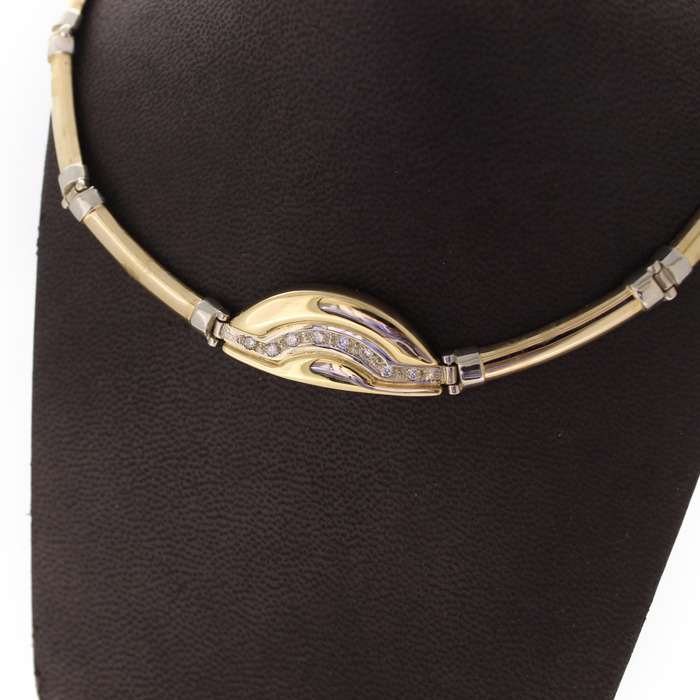 Collier-Bicolor 18 Karaat Tweedehands 2298-3186 Juwelier Clem Vercammen.jpg