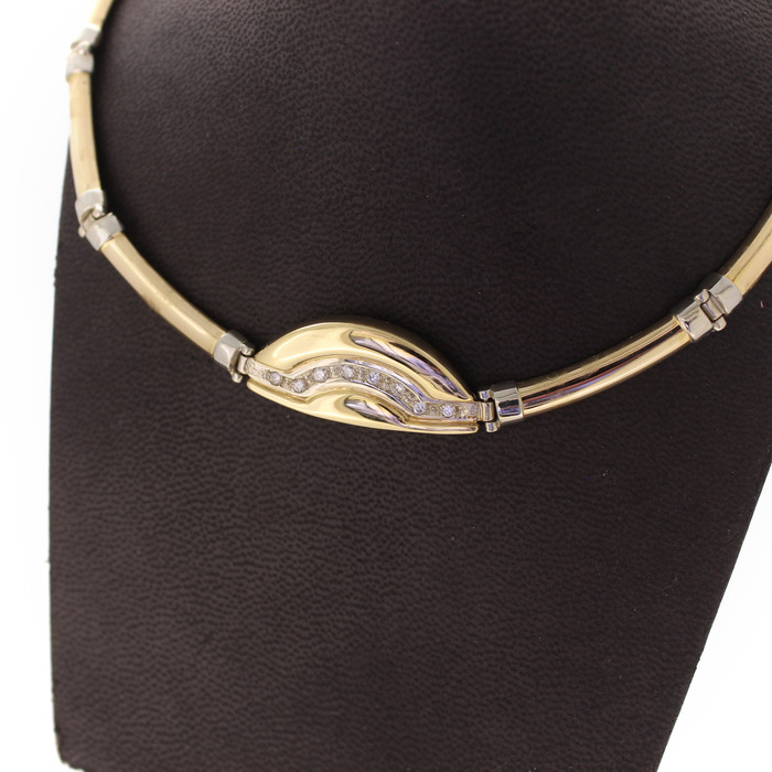 Collier-Bicolor 18 Karaat Tweedehands 2298-3186 Juwelier Clem Vercammen.jpg