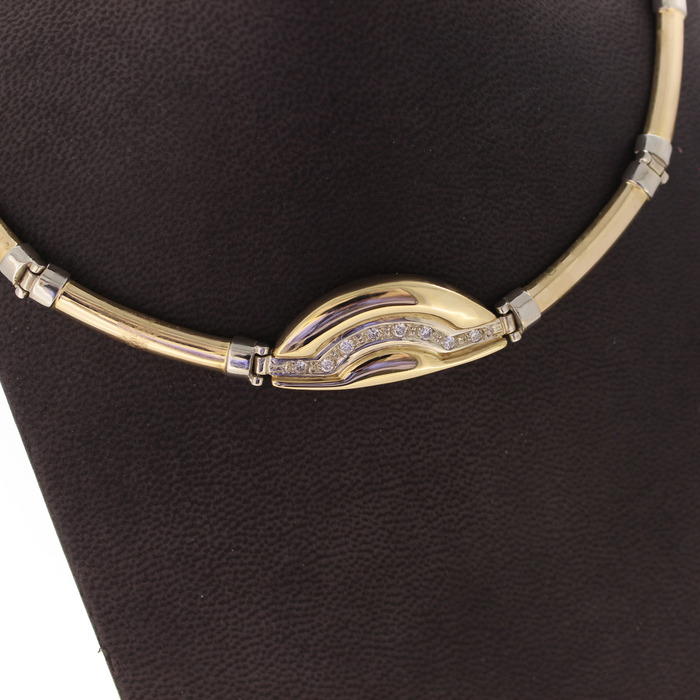 Collier-Bicolor 18 Karaat Tweedehands 2298-3186 Juwelier Clem Vercammen.jpg