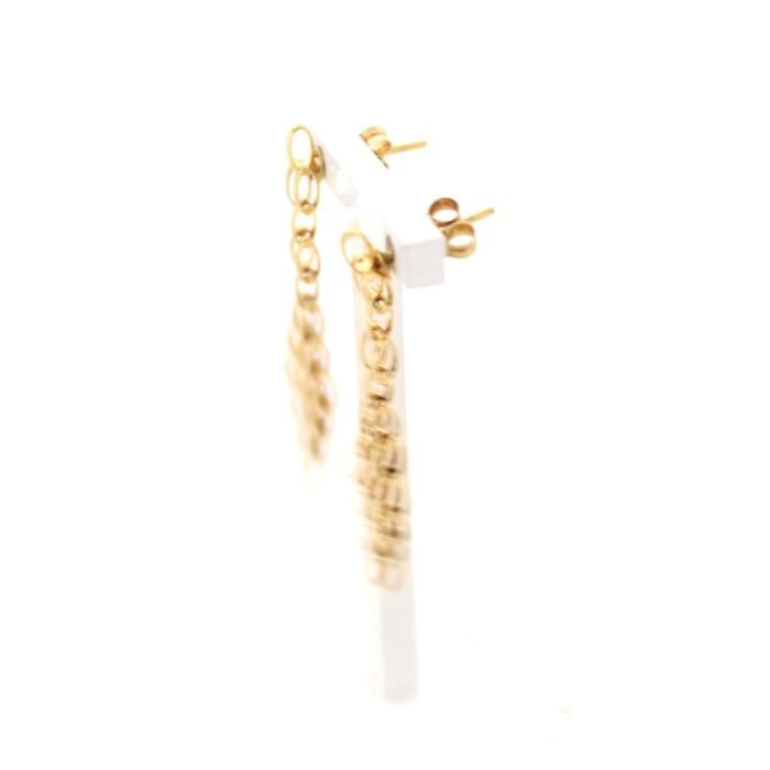 Oorbellen Schakels Geelgoud 18K Tweedehands 2283-3188 Juwelier Clem Vercammen.jpg