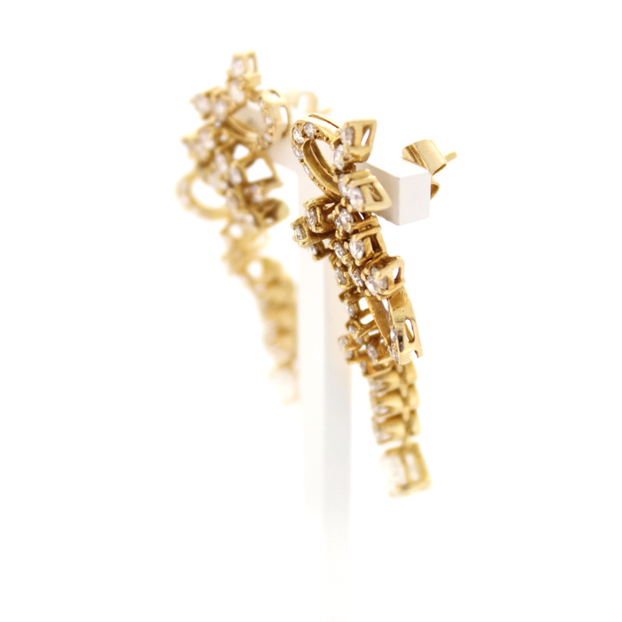 Oorbellen geelgoud 18K briljanten Tweedehands 2285-3190 Juwelier Clem Vercammen.jpg