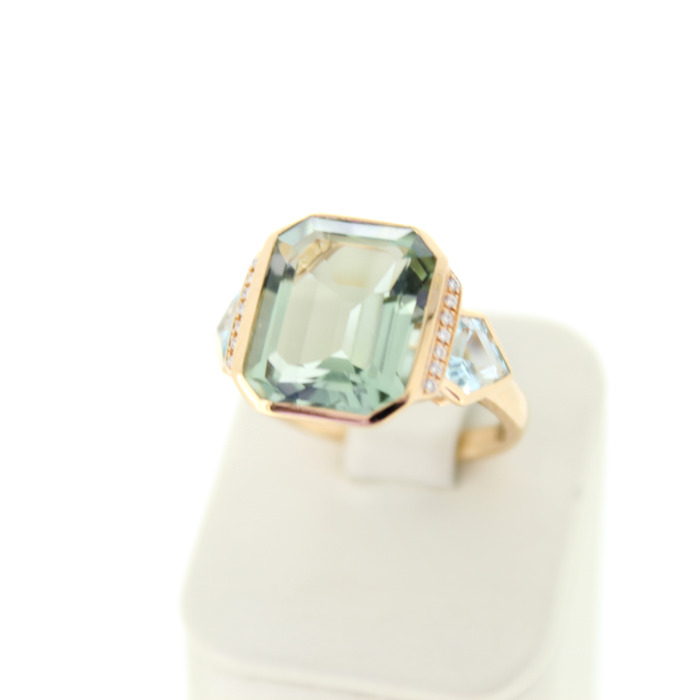 Tresoro Ring RI02486KGMA Rose Goud 18K Briljanten Amethist groen Blauwe Topaz Tweedehands 82490-3247 Juwelier Clem Vercammen.jpg
