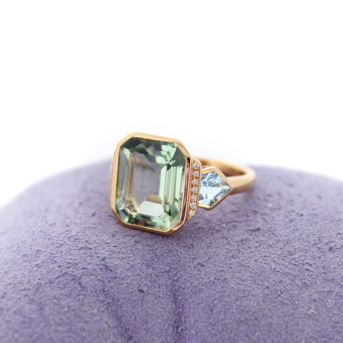 Tresoro Ring RI02486KGMA Rose Goud 18K Briljanten Amethist groen Blauwe Topaz Tweedehands 82490-3247 Juwelier Clem Vercammen.jpg