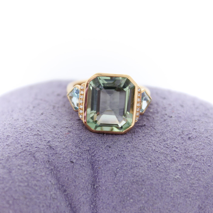 Tresoro Ring RI02486KGMA Rose Goud 18K Briljanten Amethist groen Blauwe Topaz Tweedehands 82490-3247 Juwelier Clem Vercammen.jpg