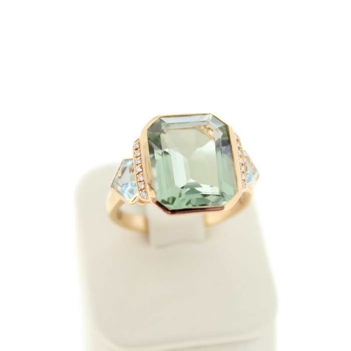Tresoro Ring RI02486KGMA Rose Goud 18K Briljanten Amethist groen Blauwe Topaz Tweedehands 82490-3247 Juwelier Clem Vercammen.jpg