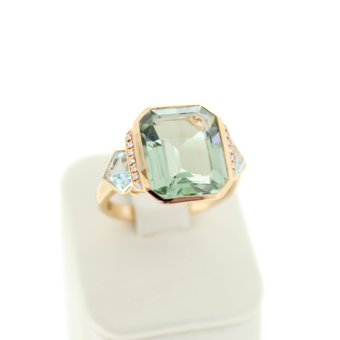 Tresoro Ring RI02486KGMA Rose Goud 18K Briljanten Amethist groen Blauwe Topaz Tweedehands 82490-3247 Juwelier Clem Vercammen.jpg