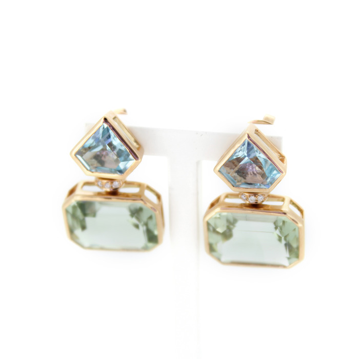 Tresoro Oorbellen OB03028KGMA Rose Goud 18K Amethist Topaze Briljanten Tweedehands 82491-3248 Juwelier Clem Vercammen.jpg