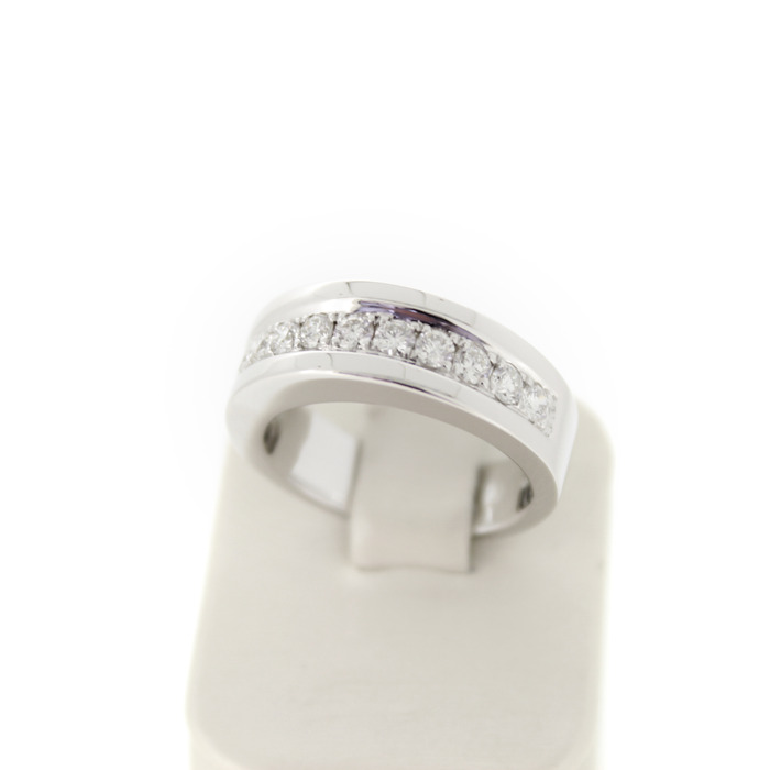 Ring Witgoud 18 Karaat Briljanten Tweedehands 2083-3249 Juwelier-Clem Vercammen.jpg