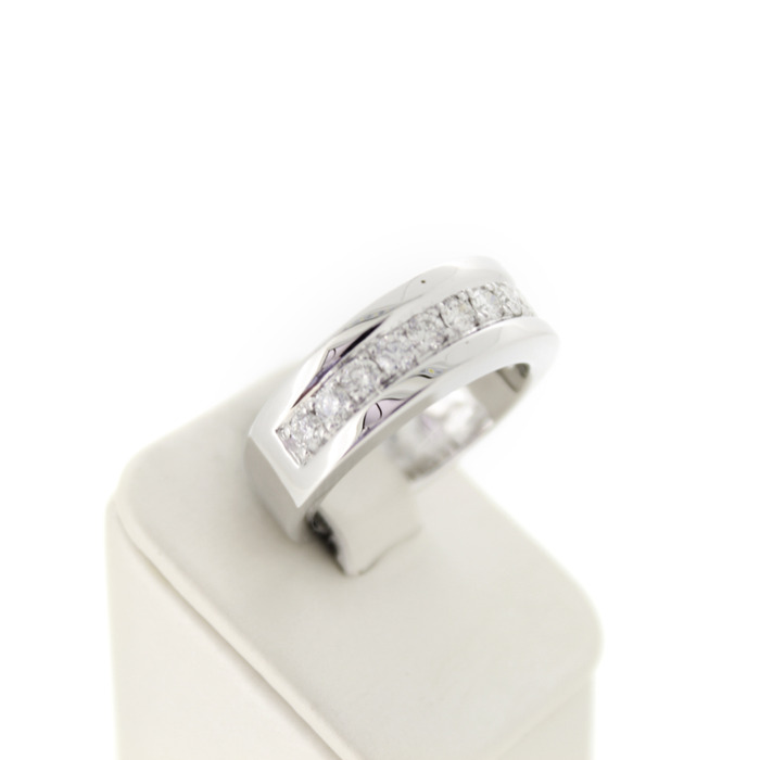 Ring Witgoud 18 Karaat Briljanten Tweedehands 2083-3249 Juwelier-Clem Vercammen.jpg