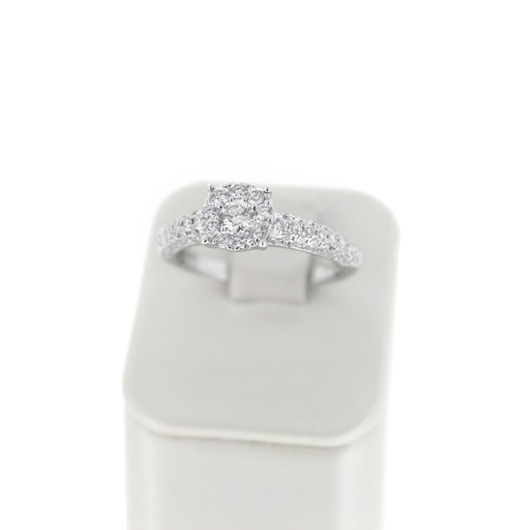 Juweel Ring Witgoud 18 karaat met briljanten '2167-3161-TWDH' Juweel Ring Witgoud 18 karaat met briljanten '2167-3161-TWDH'