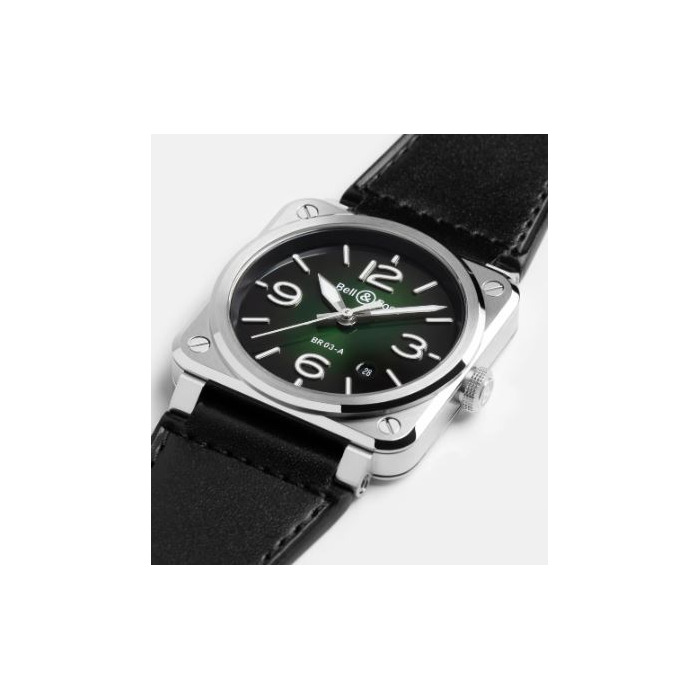 276265 01 Bell En RosBR03 Auto Steel Green Leather Strap BR03A-GN-ST-SCA Juwelier Clem Vercammen.jpg