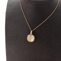Juweel Bigli ketting met hanger rosé goud 18 karaat briljant en Rutile Quartz '2178-3216-TWDH' Juweel Bigli ketting met hanger rosé goud 18 karaat briljant en Rutile Quartz '2178-3216-TWDH'