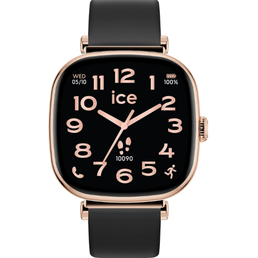Horloge Ice-Watch ICE SMART SQ 2.0 - ROSE GOLD/BLACK 1.7-37MM 025890 88888 Horloge Ice-Watch ICE SMART SQ 2.0 - ROSE GOLD/BLACK 1.7-37MM 025890 88888