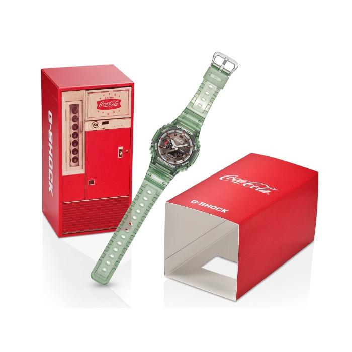 Casio G-Shoch Coca Cola ga-2100cc-3a Limited edition Clem Vercammen 1.jpg