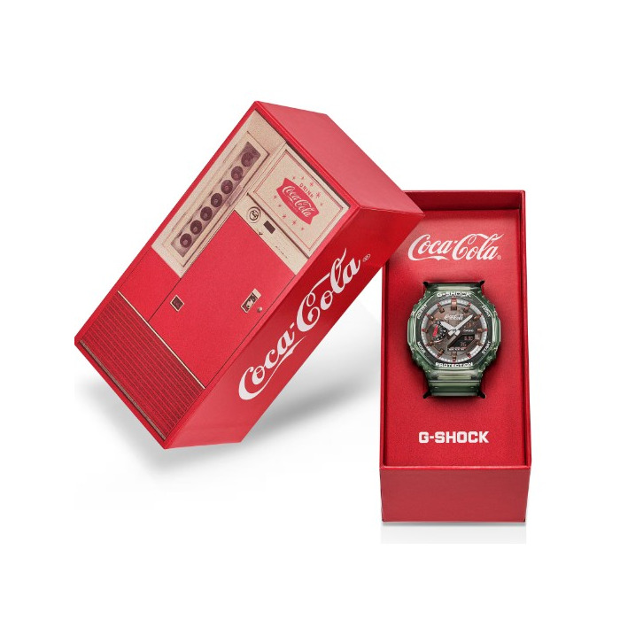 Casio G-Shoch Coca Cola ga-2100cc-3a Limited edition Clem Vercammen 1.jpg