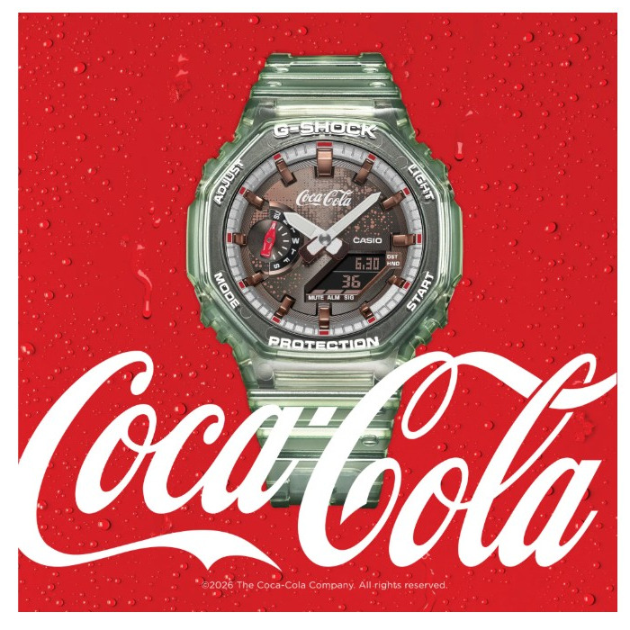 Casio G-Shoch Coca Cola ga-2100cc-3a Limited edition Clem Vercammen 1.jpg