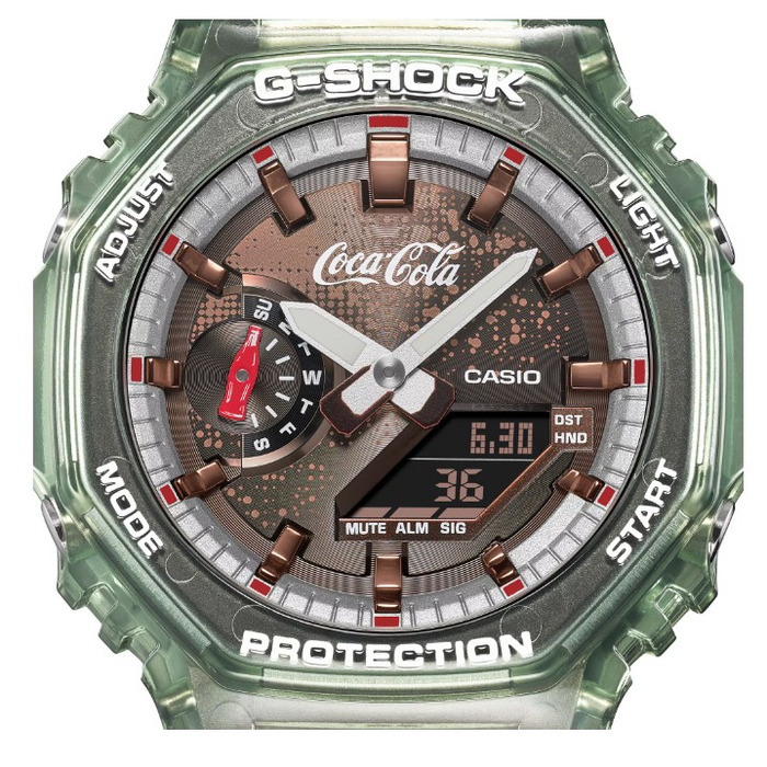 Casio G-Shoch Coca Cola ga-2100cc-3a Limited edition Clem Vercammen 1.jpg