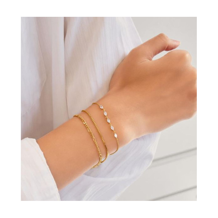 276772 01 ania Haie Luna Gaze Quintet Marquise Bracelet B075-03G Juwelier Clem Vercammen.jpg