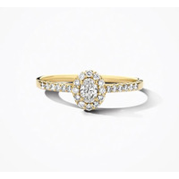Juweel BLUSH LAB GROWN RING 14K GOUD LABGROWN DIAMONDS LG1045Y Juweel BLUSH LAB GROWN RING 14K GOUD LABGROWN DIAMONDS LG1045Y