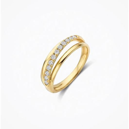 Juweel BLUSH LAB GROWN RING 14K GOUD LABGROWN DIAMONDS LG1056Y Juweel BLUSH LAB GROWN RING 14K GOUD LABGROWN DIAMONDS LG1056Y