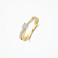 Juweel BLUSH LAB GROWN RING 14K GOUD LABGROWN DIAMONDS LG1059Y Juweel BLUSH LAB GROWN RING 14K GOUD LABGROWN DIAMONDS LG1059Y