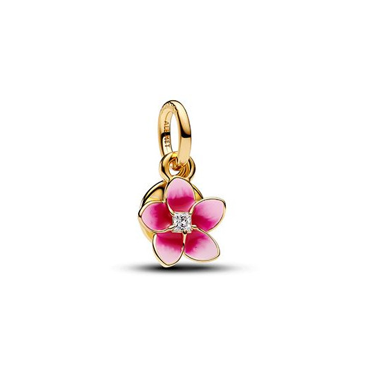 Juweel PANDORA DISNEY MOANA PINK PLUMERIA 763845C01 Juweel PANDORA DISNEY MOANA PINK PLUMERIA 763845C01