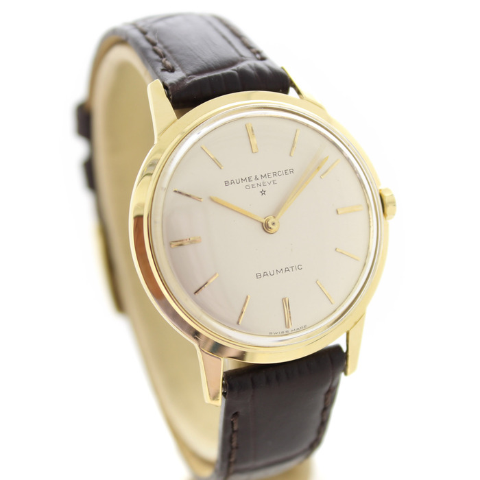 Baume Mercier Vintage Baumatic Tweedehands 85141-2075 Juwelier Clme Vercammen.jpg