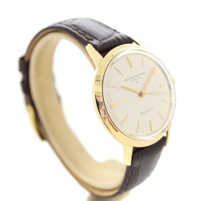 Baume Mercier Vintage Baumatic Tweedehands 85141-2075 Juwelier Clme Vercammen.jpg