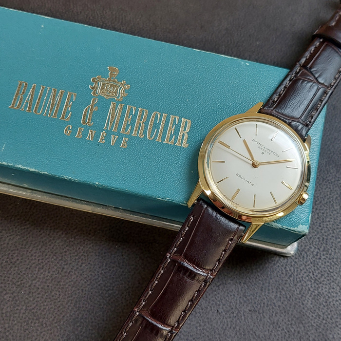 Baume Mercier Vintage Baumatic Tweedehands 85141-2075 Juwelier Clme Vercammen.jpg