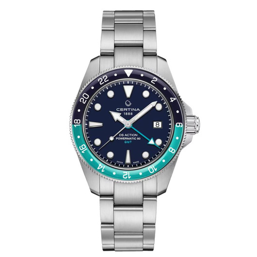 Horloge CERTINA DS Action GMT Powermatic 80 C032.929.11.041.01 Horloge CERTINA DS Action GMT Powermatic 80 C032.929.11.041.01