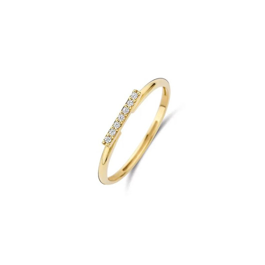 Juweel BLUSH RING 14 KARAAT GEELGOUD 1290YZI Juweel BLUSH RING 14 KARAAT GEELGOUD 1290YZI